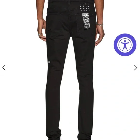 Ksubi Van Winkle Black Rebel Jeans